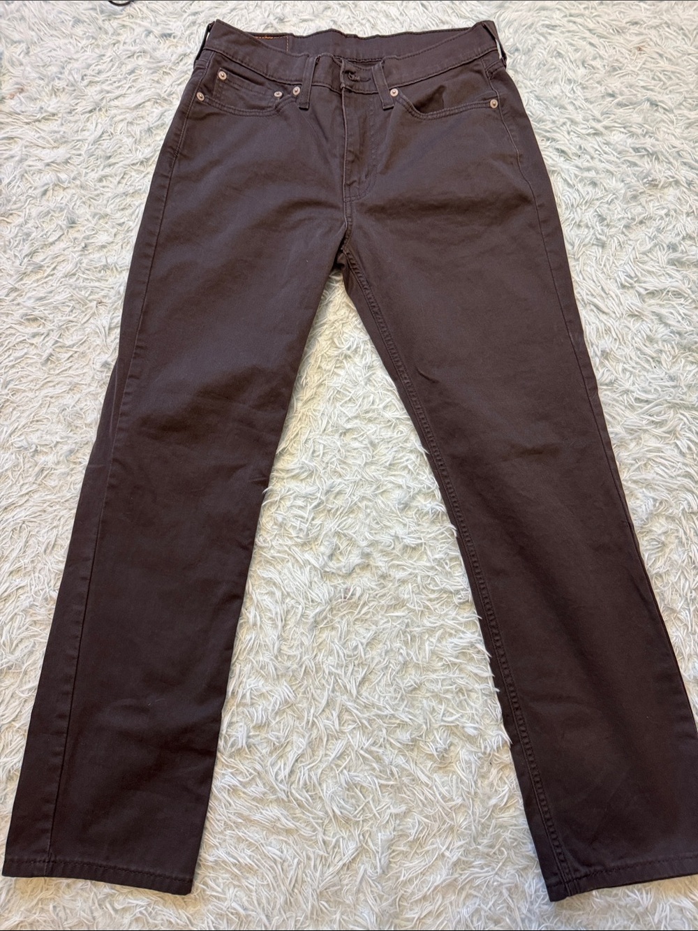 Levi’s 514 Men's Classic Straight Jeans in black/grey. 30x30 new